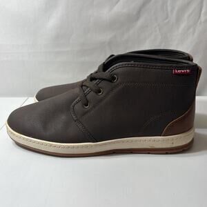 Levi Straus & Co. Men's Dark Brown Mid-Top Chukka Boots Size 9